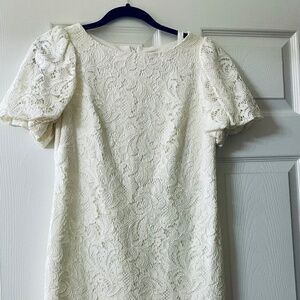 Calvin Klein White Lace Dress